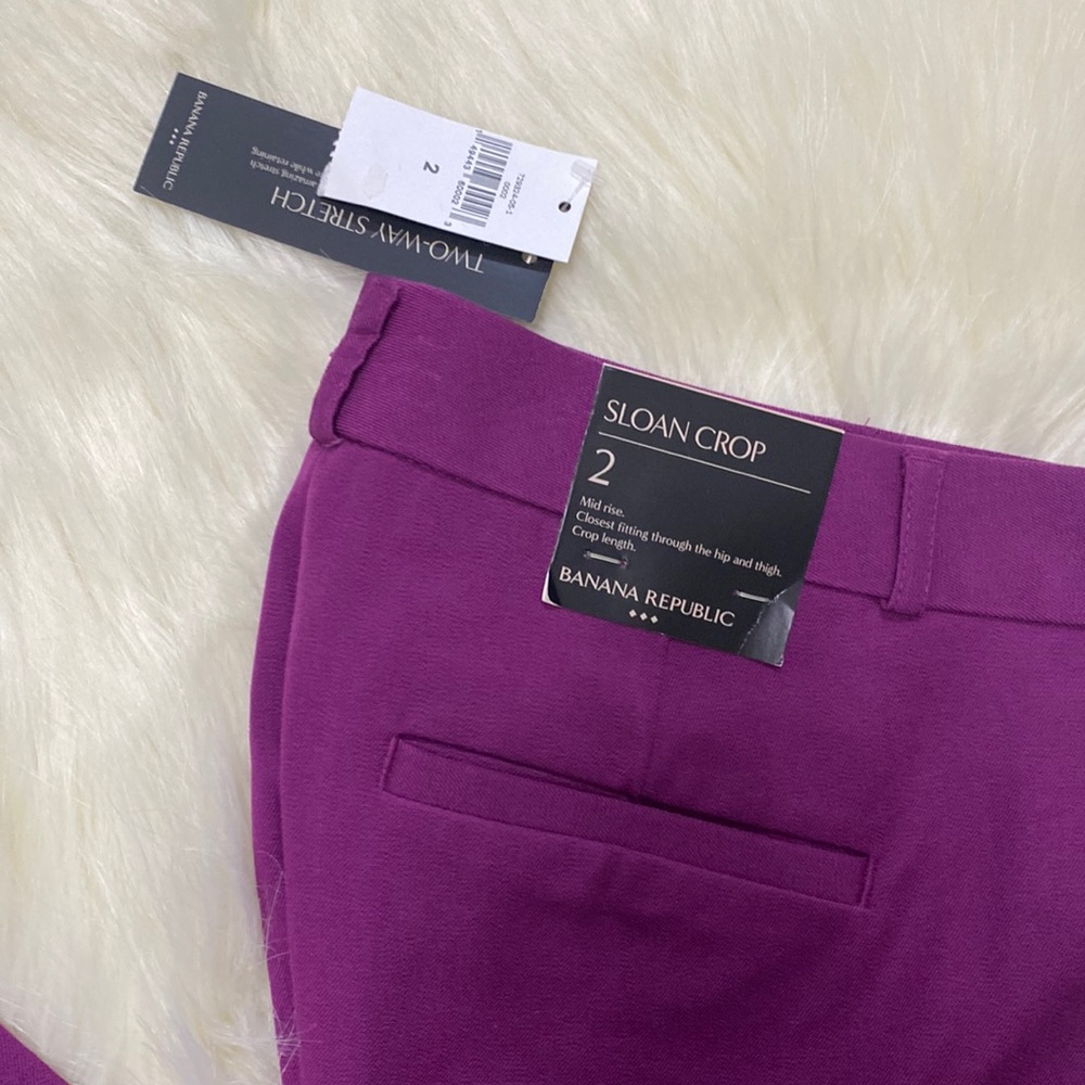 NWT Banana Republic Curvy Fit Sloan Size 2 - Picture 2 of 6
